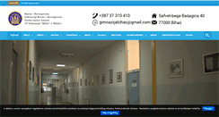 Desktop Screenshot of gimnazijabihac.edu.ba